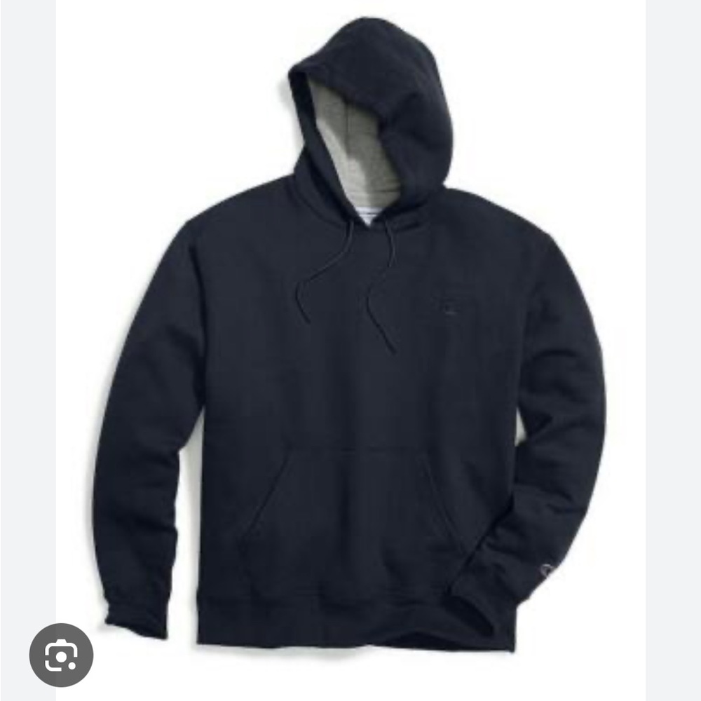 Champion Men's Powerblend Sweats Pullover Hoodie Navy